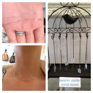 blog - morse code necklaces